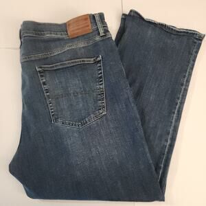 Lucky Brand 363 Vintage Straight Stretch Blue Denim Jeans Men's  42x30   C52
